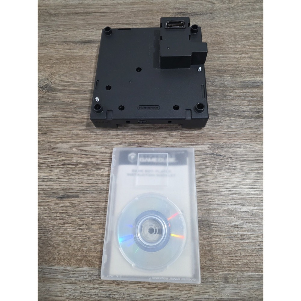 Nintendo Game Boy Player for GameCube Black DOL-017 w/ Start-Up Disc